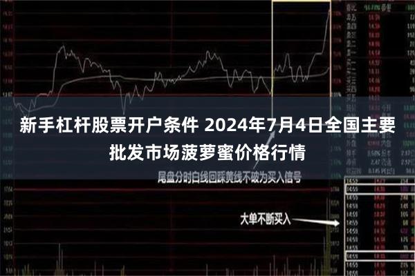 新手杠杆股票开户条件 2024年7月4日全国主要批发市场菠萝蜜价格行情