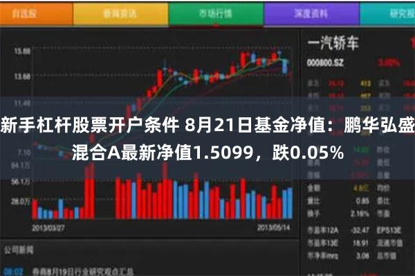 新手杠杆股票开户条件 8月21日基金净值：鹏华弘盛混合A最新净值1.5099，跌0.05%